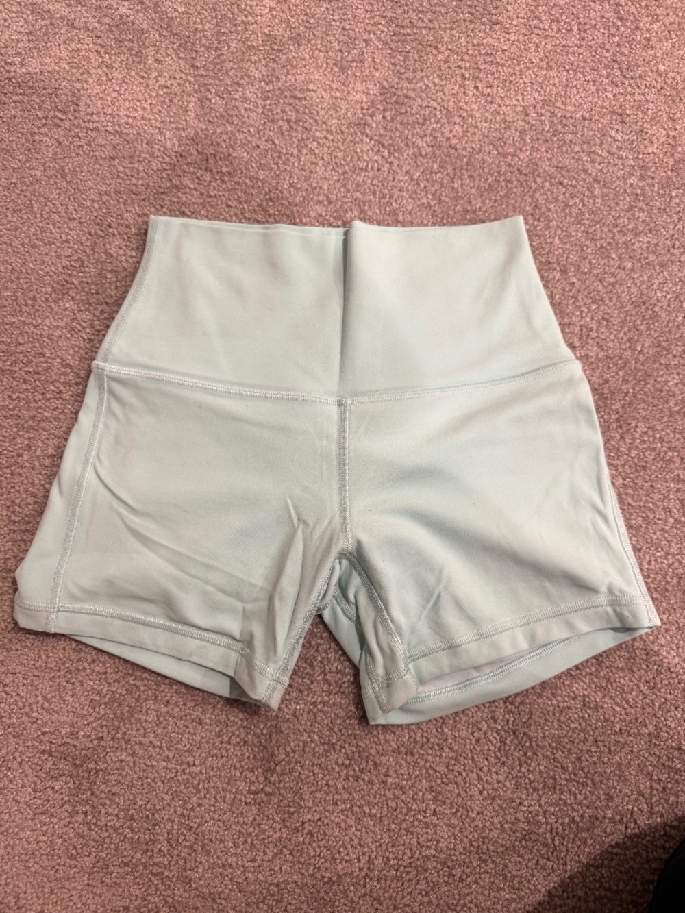 Lululemon Align High-Rise Short 4" Light Blue Size 4